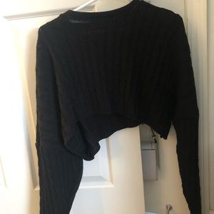cropped sweater